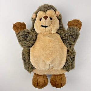 IKEA Titta Hedgehog Hand Puppet Plush Stuffed Animal 12" Sewn Eyes Pretend Play
